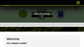 What Organic-castle.com website looked like in 2018 (5 years ago)