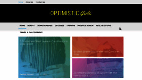 What Optimisticgirls.com website looked like in 2018 (5 years ago)