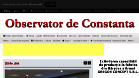 What Observatordeconstanta.ro website looked like in 2018 (5 years ago)
