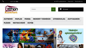 What Otthonkomfort.hu website looked like in 2018 (5 years ago)