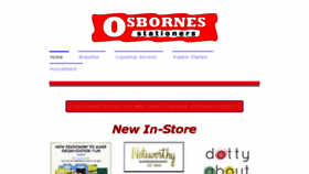 What Osbornestationers.co.uk website looked like in 2018 (5 years ago)
