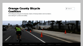 What Ocbike.org website looked like in 2018 (5 years ago)