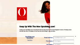 What Oprahmag.com website looked like in 2018 (5 years ago)