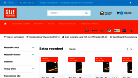 What Olievoordeel.nl website looked like in 2018 (5 years ago)
