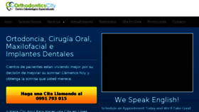 What Orthodonticscity.com website looked like in 2018 (5 years ago)