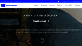 What Opertec.com.br website looked like in 2018 (5 years ago)