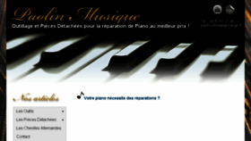 What Outillage-reparation-piano.com website looked like in 2018 (5 years ago)