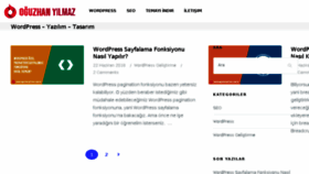 What Oguzhanyilmaz.com.tr website looked like in 2018 (5 years ago)