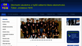 What Oatabor.cz website looked like in 2018 (5 years ago)
