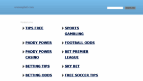 What Onewaybet.com website looked like in 2018 (5 years ago)