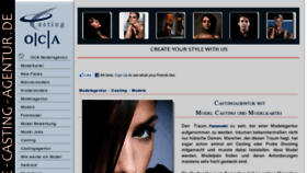 What Online-casting-agentur.de website looked like in 2018 (5 years ago)