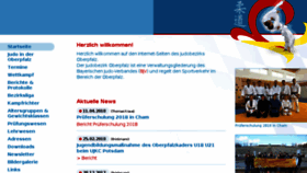 What Oberpfalzjudo.de website looked like in 2018 (5 years ago)