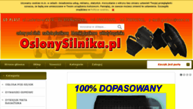 What Oslonysilnika.pl website looked like in 2018 (5 years ago)