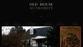 What Oldhouseauthority.com website looked like in 2018 (5 years ago)