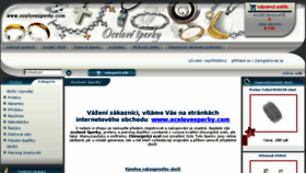 What Ocelovesperky.com website looked like in 2018 (5 years ago)