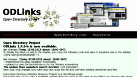 What Odlinks.com website looked like in 2018 (5 years ago)