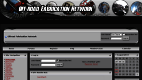 What Offroadfabnet.com website looked like in 2018 (5 years ago)