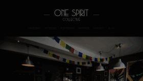 What Onespiritcollective.com website looked like in 2018 (5 years ago)