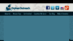 What Orphanoutreach.org website looked like in 2018 (5 years ago)