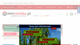 What Okiemrolnika.pl website looked like in 2018 (5 years ago)
