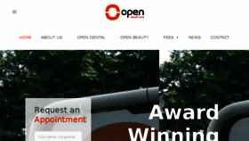 What Opendentalcare.co.uk website looked like in 2018 (5 years ago)