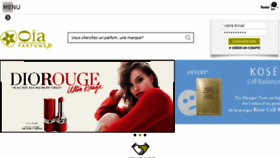 What Oia-parfums.fr website looked like in 2018 (7 years ago)