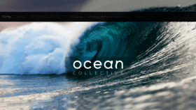 What Oceancollective.co.za website looked like in 2018 (5 years ago)