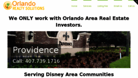 What Orlandorealtysolutions.com website looked like in 2018 (5 years ago)