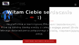 What Online-project.pl website looked like in 2018 (5 years ago)