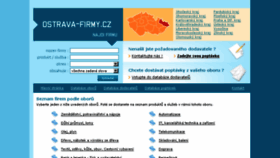 What Ostrava-firmy.cz website looked like in 2018 (5 years ago)