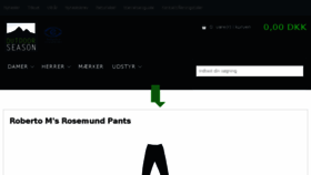 What Outdoorseason.dk website looked like in 2018 (5 years ago)