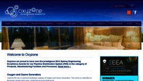 What Oxyzone.com.au website looked like in 2018 (5 years ago)