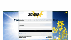 What Online.drakemedoxcollege.ca website looked like in 2018 (5 years ago)