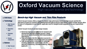 What Oxford-vacuum.com website looked like in 2018 (5 years ago)