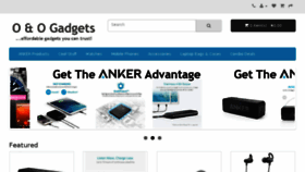 What Oandogadgets.com website looked like in 2018 (5 years ago)