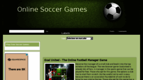 What Online-soccer-games.blogspot.com website looked like in 2018 (5 years ago)