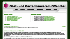 What Ogv-offenthal.de website looked like in 2018 (5 years ago)