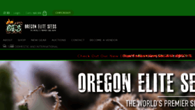 What Oregoneliteseeds.com website looked like in 2018 (5 years ago)