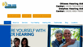 What Ottawahearingaidcenter.com website looked like in 2018 (5 years ago)
