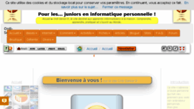 What Ordi-senior.fr website looked like in 2018 (5 years ago)