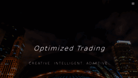 What Optimizedtrading.com website looked like in 2018 (5 years ago)