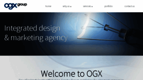 What Ogx.ie website looked like in 2018 (5 years ago)
