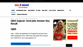 What Ojas-gujarat.co.in website looked like in 2018 (5 years ago)