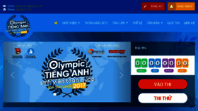 What Olptienganh.vn website looked like in 2018 (5 years ago)