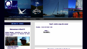 What Oceandream.fr website looked like in 2018 (5 years ago)