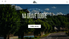 What Orava.sk website looked like in 2018 (5 years ago)