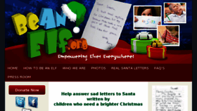 What Operationsanta.com website looked like in 2018 (5 years ago)