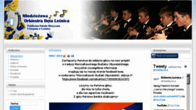 What Orkiestra.edu.pl website looked like in 2018 (5 years ago)