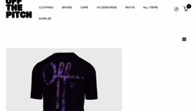 What Off-the-pitch.com website looked like in 2018 (6 years ago)