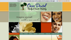 What Oasisdentalcorp.com website looked like in 2018 (5 years ago)